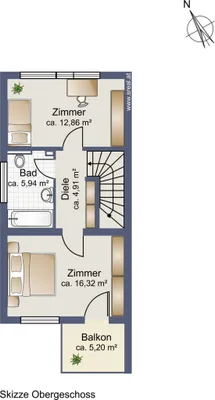 3-Zimmer-Haus kaufen in Salzburg Stadt – 79,87 m², € 674.000 – Bild 6 von 7