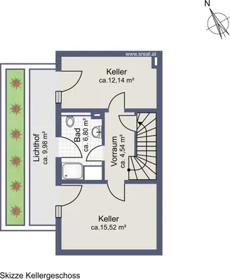 3-Zimmer-Haus kaufen in Salzburg Stadt – 79,87 m², € 674.000 – Bild 7 von 7