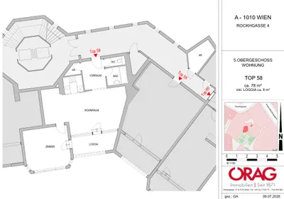 2-Zimmer-Wohnung mieten in Wien – 80 m², € 1.695 – Bild 16 von 17