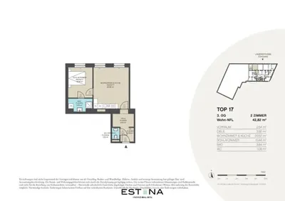 2-Zimmer-Wohnung kaufen in Wien – 42,8 m², € 199.000 – Bild 12 von 12