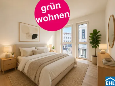 Wiener Stadtoase - ERSTBEZUG - nachhaltiges Energiekonzept - Mit Balkon, Loggia, Terrasse oder Garten