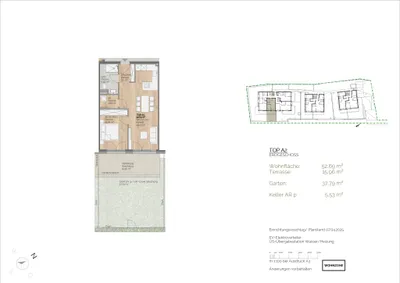 2-Zimmer-Wohnung kaufen in Villach Land – 52,69 m², € 313.500 – Bild 3 von 4