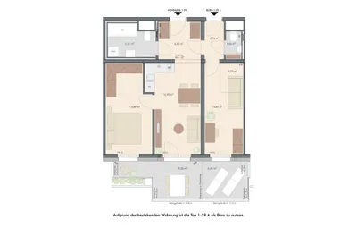 3-Zimmer-Wohnung kaufen in Wien – 61,25 m², € 392.000 – Bild 14 von 14