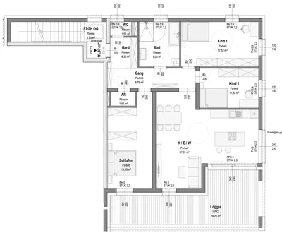 4-Zimmer-Wohnung kaufen in Gmunden – 111,67 m², € 749.000 – Bild 2 von 16