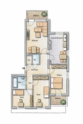 4-Zimmer-Wohnung mieten in Hartberg-Fürstenfeld – 91,86 m², € 807 – Bild 21 von 21