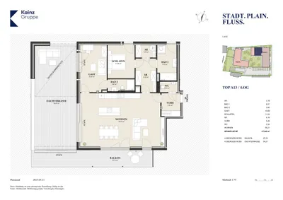 3-Zimmer-Wohnung kaufen in Salzburg Stadt – 113,48 m², € 1.260.000 – Bild 7 von 8