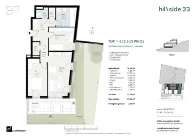2-Zimmer-Wohnung kaufen in Wien – 78,97 m², € 499.500 – Bild 1 von 15