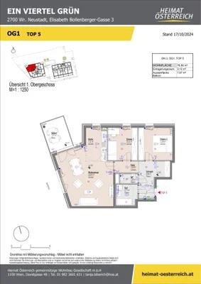 3-Zimmer-Wohnung kaufen in Wiener Neustadt – 76,9 m², € 236.013 – Bild 38 von 47