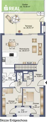 4-Zimmer-Wohnung kaufen in Wien – 96,06 m², € 590.000 – Bild 12 von 14