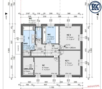 5-Zimmer-Haus kaufen in Gänserndorf – 168,64 m², € 475.000 – Bild 57 von 61