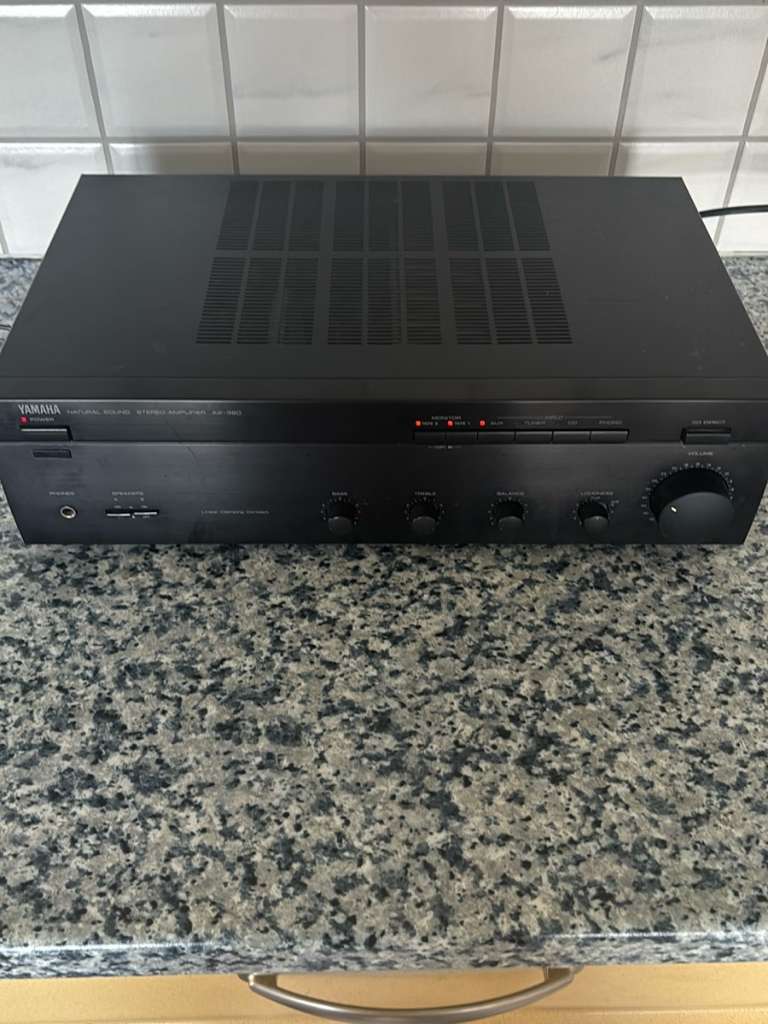 YAMAHA AVアンプ AX-380 ブラック Amazon.co.jp: ヤマハ YAMAHA AX-380 プリメインアンプ : 家電＆カメラ