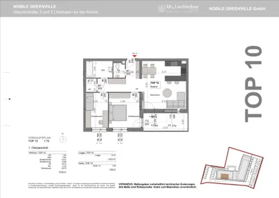3-Zimmer-Wohnung kaufen in Linz Land – 70 m², € 298.000 – Bild 10 von 10