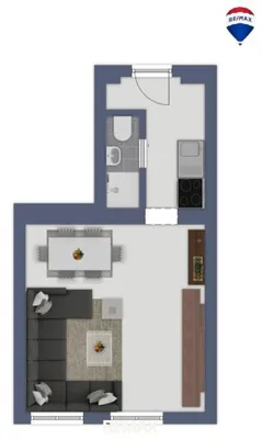1-Zimmer-Wohnung kaufen in Wien – 28,04 m², € 107.000 – Bild 10 von 11