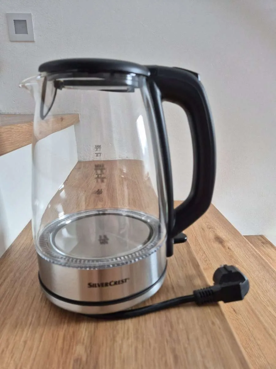 Wasserkocher Silvercrest Glas, € 20,- (8046 Stattegg)