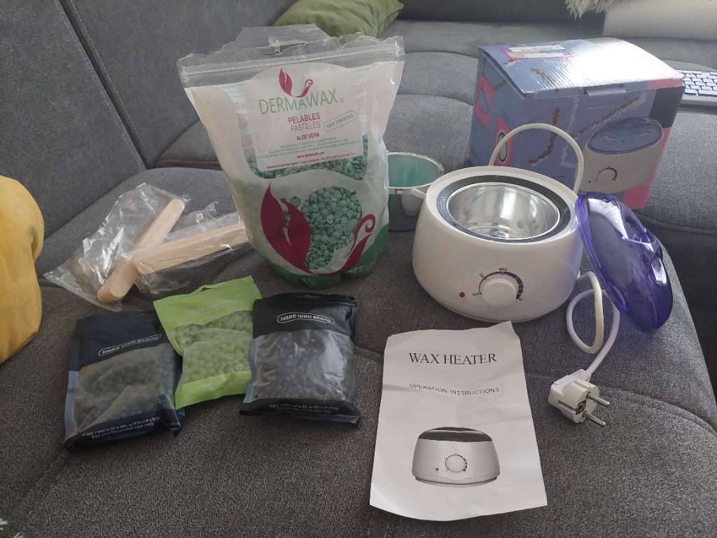 Wax heater inkl. Aloe Vera Waxperlen,  7,- (8642 Sankt Lorenzen im  Mrztal) - willhaben