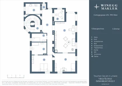 14-Zimmer-Immobilie kaufen in Wien – 380 m², € 4.500.000 – Bild 19 von 21