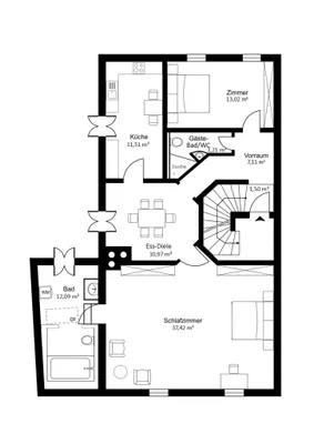 4-Zimmer-Wohnung kaufen in Salzburg Stadt – 143 m², € 750.000 – Bild 7 von 8