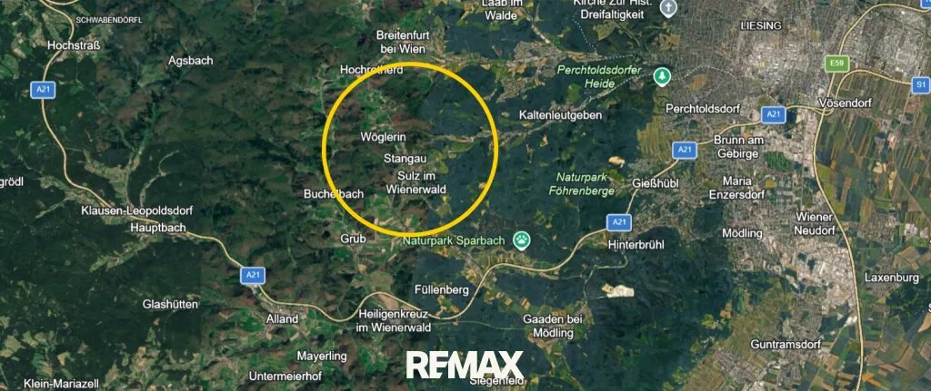 BAUTRÄGER AUFGEPASST! Gesamt ca. 8.380 m² Wohnbau- Grundstück in Grünruhelage, nähe A 21 - Ansicht 2