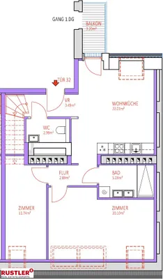 4-Zimmer-Wohnung kaufen in Wien – 121,93 m², € 1.150.000 – Bild 5 von 9