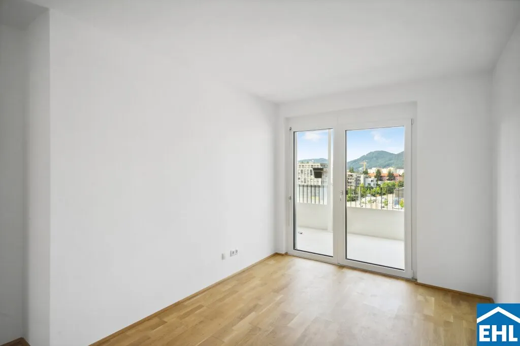 Balkonwohnung in der Smart City! – pohled 2