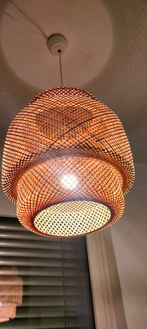 IKEA SINNERLIG Hngeleuchte aus Bambus, handgefertigt - 50 cm,  35,- (1160  Wien) - willhaben