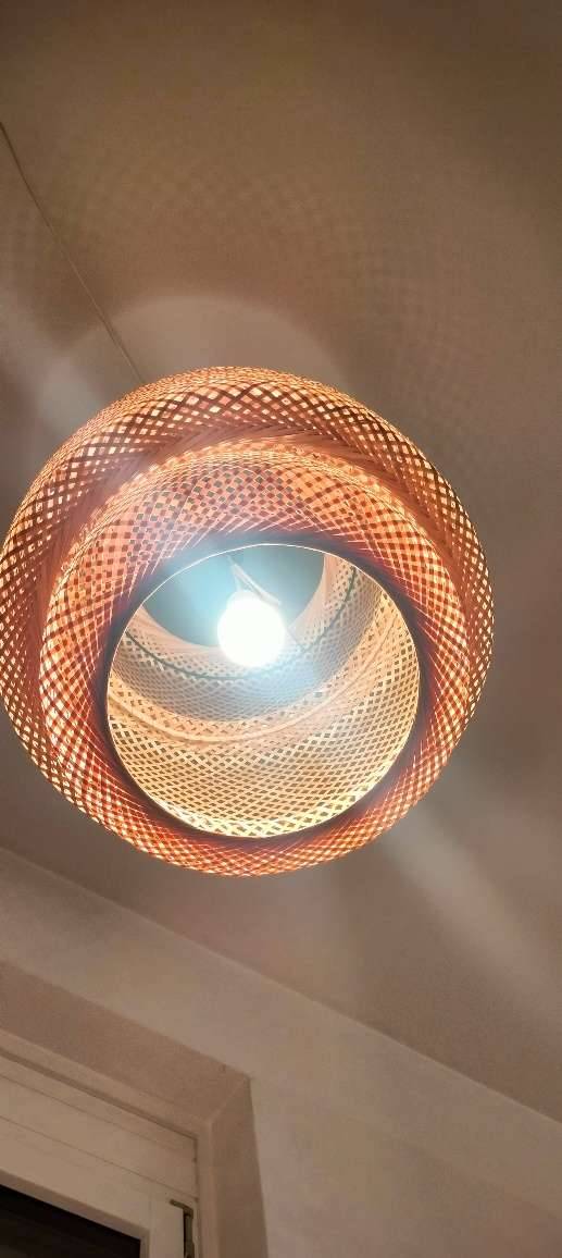 IKEA SINNERLIG Hngeleuchte aus Bambus, handgefertigt - 50 cm,  35,- (1160  Wien) - willhaben