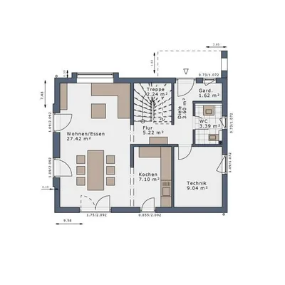 4-Zimmer-Haus kaufen in Wien – 119 m², € 859.000 – Bild 5 von 8