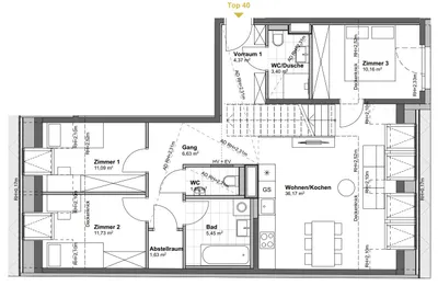 4-Zimmer-Wohnung kaufen in Wien – 93,38 m², € 838.900 – Bild 5 von 10