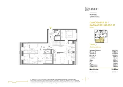 4-Zimmer-Wohnung kaufen in Wien – 93,38 m², € 838.900 – Bild 7 von 10