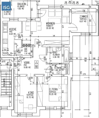 4-Zimmer-Wohnung mieten in Ried im Innkreis – 85,02 m², € 880 – Bild 2 von 2