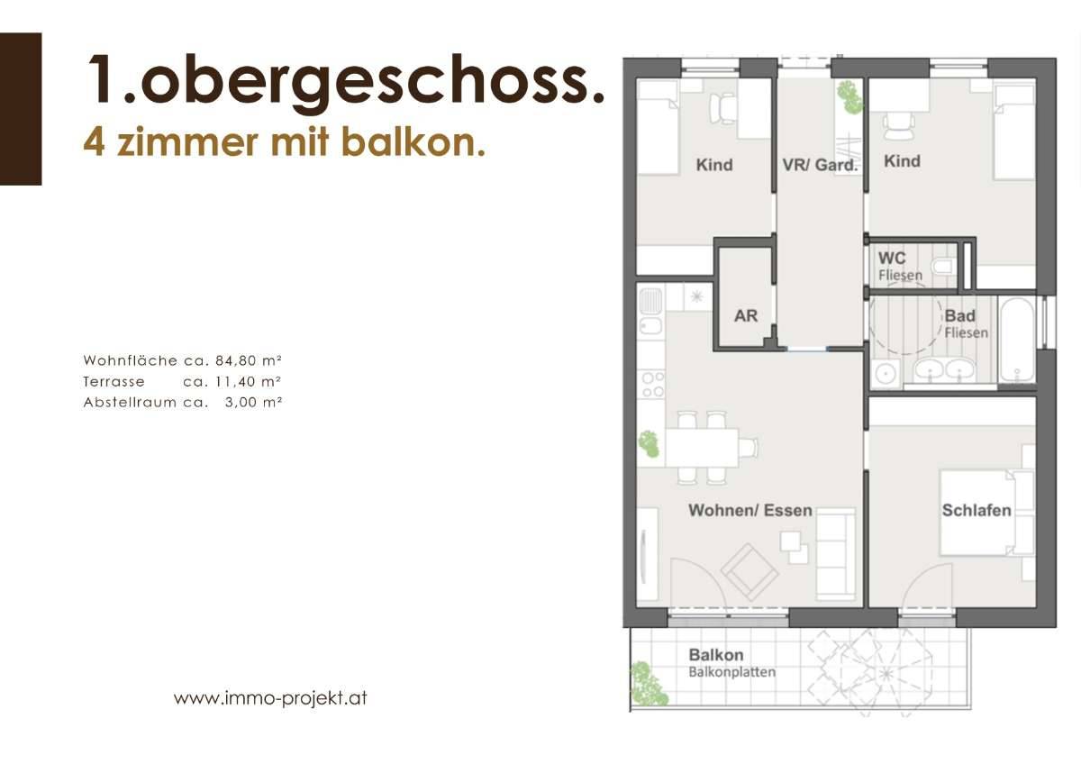 4-Zimmer Wohnungen Habichtpark 3 - provisionsfrei - Ansicht 2