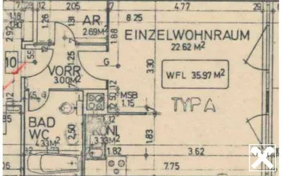 1-Zimmer-Wohnung mieten in Wien – 35,97 m², € 684 – Bild 7 von 7