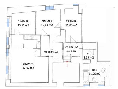 4-Zimmer-Gewerbeimmobilie mieten in Eferding – 123 m², € 1.021 – Bild 7 von 7