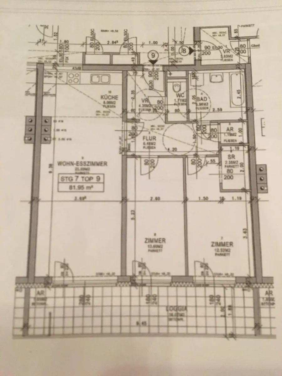 Wohnung – Bad Vöslau, Katastralgemeinde Gainfarn - Ansicht 3