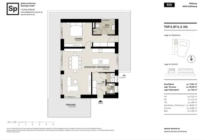 2-Zimmer-Wohnung kaufen in Wolfsberg – 74 m², € 435.000 – Bild 10 von 10