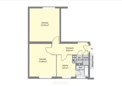 2-Zimmer-Wohnung mieten in Lienz – 60 m², € 770 – Bild 6 von 7