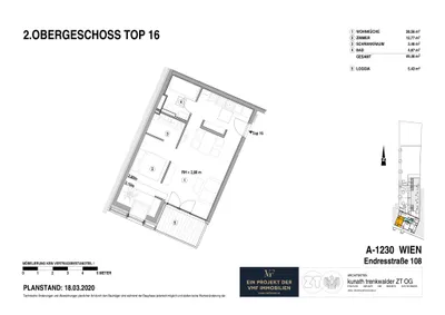 2-Zimmer-Wohnung mieten in Wien – 54,89 m², € 949 – Bild 18 von 18