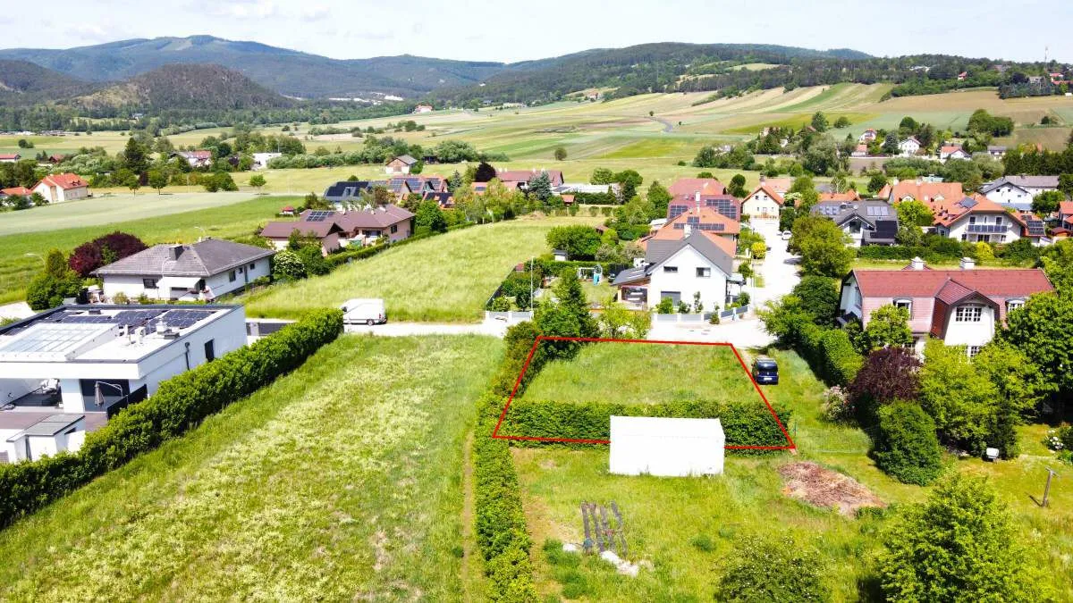 [06785] Baugrundstück in Berndorfs schönster Lage! - Ansicht 2