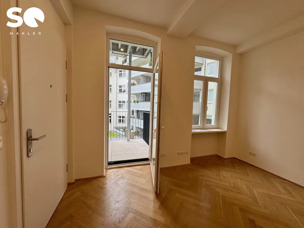 #SQ - ERSTBEZUG: HELLE 2-ZIMMER-ALTBAUWOHNUNG MIT BALKON! - Ansicht 2