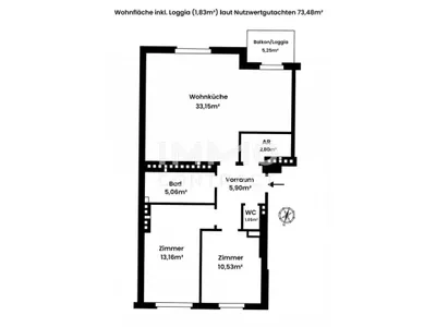 3-Zimmer-Wohnung kaufen in Wien – 71,65 m², € 539.000 – Bild 16 von 16