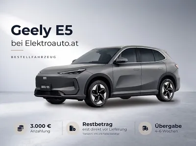 Geely E5 Pro+ 68Wh Listenpreis 40.830 7.340 Rabatt OHNE ...