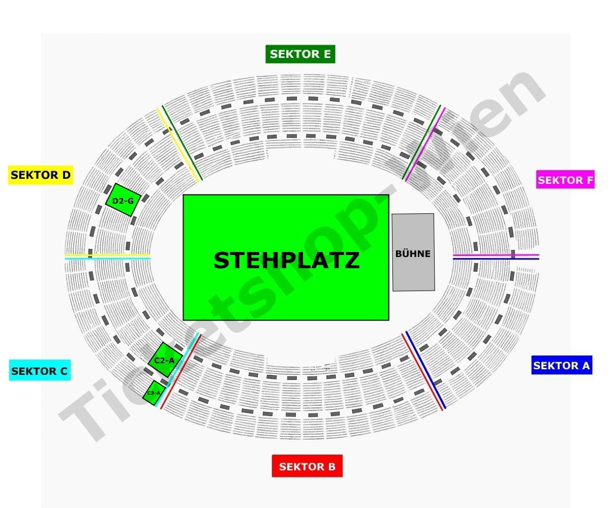 Die Toten Hosen 12.09.2026 Ernst Happel Stadion Wien Sitzplätze