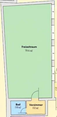 1-Zimmer-Gewerbeimmobilie mieten in Sankt Pölten Land – 66 m², € 549 – Bild 4 von 4