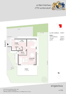 4-Zimmer-Haus kaufen in Wiener Neustadt Land – 97 m², € 486.000 – Bild 8 von 14