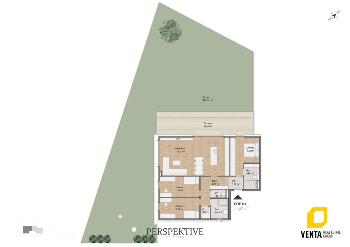 Wohnung – Graz - Ansicht 2