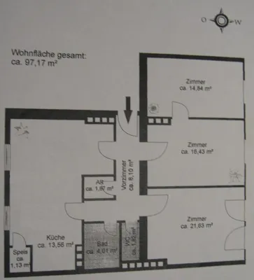 4-Zimmer-Wohnung kaufen in Klagenfurt – 94 m², € 199.000 – Bild 21 von 21