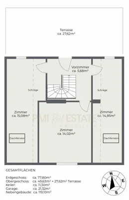 5-Zimmer-Haus kaufen in Mödling – 127,43 m², € 529.000 – Bild 14 von 16