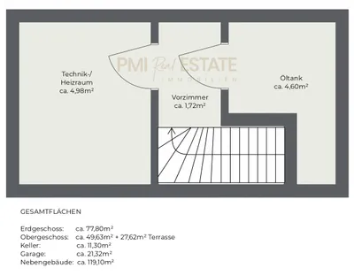 5-Zimmer-Haus kaufen in Mödling – 127,43 m², € 529.000 – Bild 15 von 16