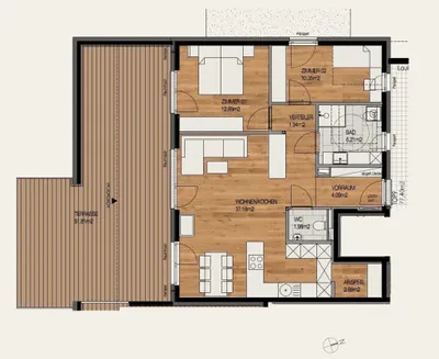Wohnung kaufen in Innsbruck-Land – 77,4 m² – Bild 7 von 8