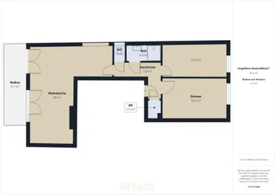 3-Zimmer-Wohnung kaufen in Eisenstadt - Umgebung – 82,59 m², € 299.000 – Bild 11 von 11
